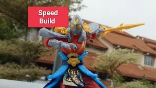 Ultraman The Armour Of Legends. Ultraman Dyna Ma Chao Armour Model Kit speed build 