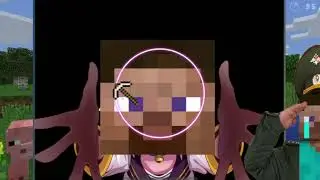 playing abandon ship on osu with a minecraft skin