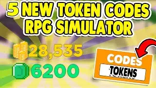 INSANE GOLD AND TOKEN CODES IN RPG SIMULATOR ROBLOX MAY 2020