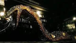 Resident Evil HD Remaster Giant Snake Yawn Final Battle with Director's Cut OST (4K HDR)