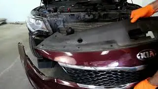 2015-2020 Kia Optima Remove and Reinstall Front Bumper