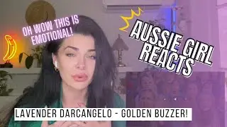 Lavender Darcangelo - AMERICA'S GOT TALENT - Golden Buzzer EMOTIONAL REACTION!