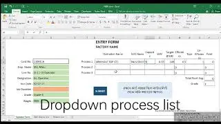 Garments Factory Skill matrix software excel