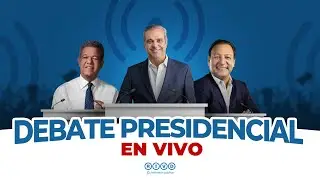 ¡Cara a cara! Debate Presidencial 2024 en vivo por RTVD4