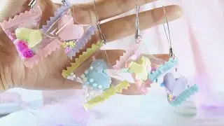 How To Make A Heart Candy Bag Keychain DIY Tutorial