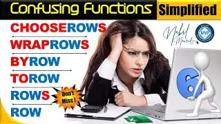 6 Confusing Functions Having "ROW" in Their Names - SIMPLIFIED