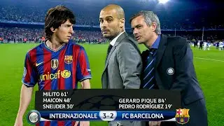 The Day José Mourinho Destroyed Prime Lionel Messi & Pep Guardiola