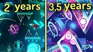 Levels That Took Longest to Build - Geometry Dash