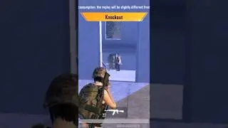 Bullet knocked