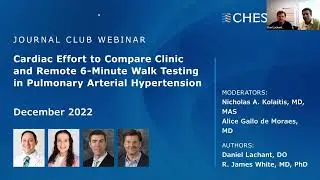 Cardiac Effort to Compare Clinic and Remote 6-Minute Walk Testing in Pulmonary Arterial Hypertension