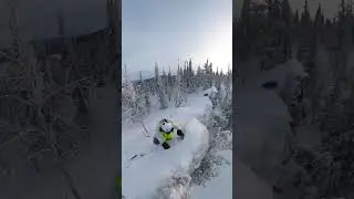 Скитур маршрут в Шерегеше на гору Шахтёрка.