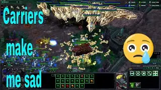 Mass Carriers: how to beat them as zerg | win with 150 supply vs 200 supply carriers
