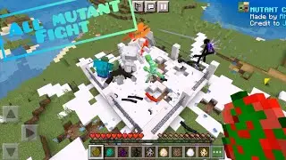 All Mutant Mobs Fight??Who Will Survive At last in Minecraft ||Minecraft #gaming