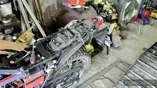 Мотоцикл RACER RC250 RANGER разболтался хвост.