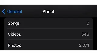 How To View The Number Of Songs, Videos, And Photos You Have On iPhone