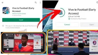 Vive le Football game In Playstore😳🤔. Some Unique Features In Vive le football game apk.