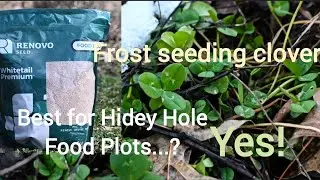 Frost Seeding - Boosting your food plot game and maximizing forage