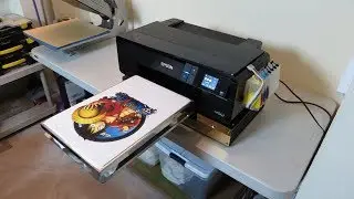 Epson P600 Nikko DTG Printing On White T-Shirt