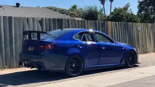 Wrapping my Lexus ISF