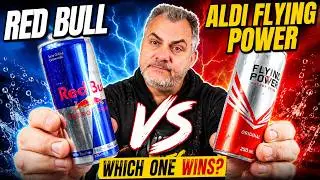 RED BULL vs ALDI FLYING POWER — Which Energy Drink Actually Wins?