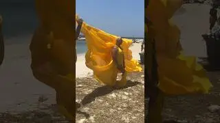BTS flying dress photoshoot