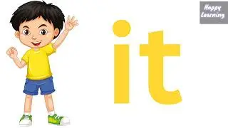 2 letter words | Phonics for kids | English words for kids | Sight words
