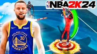 HOW TO UNLOCK SECRET STEPH CURRY SHOOTING BASE FOR 6'5+ BUILDS NBA 2K24