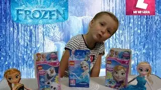 Холодное Сердце. Анна, Эльза и Олаф конструкторы и куклы из мультфильма Фроузен Frozen