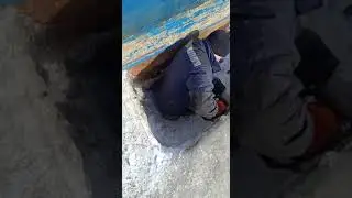 Выморозка теплохода.