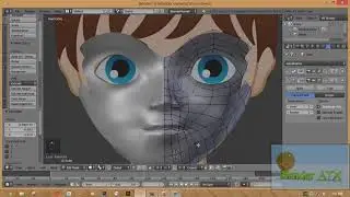 Head model Blender Tutorial //Part 03/// Blender ATX