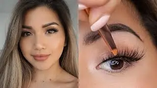 how to apply false eyelashes (beginner-friendly!)
