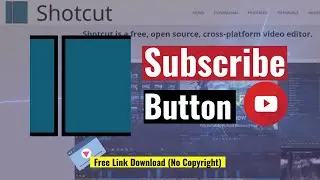 How To Add Subscribe Button on YouTube Videos | Green Screen No Copyright | Subscribe Add Kaise Kre