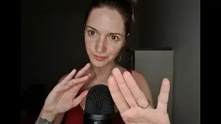 ASMR name trigger video - whispering, hand sounds, tongue clicking  - Patreon May