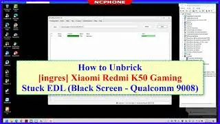 How to Unbrick Xiaomi Redmi K50 Gaming (Poco F4 GT) Stuck EDL (Black Screen - Qualcomm 9008)