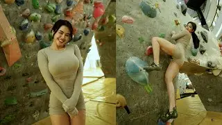 Cobain Climbing berat banget