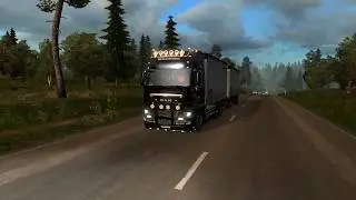 ETS2 1.28 RusMap 1.7.4  Man Tgx 2010 XBS ,Bryansk - Orsha