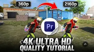 FREE FIRE QUALITY TUTORIAL IN PREMIERE PRO || FREE FIRE KI VIDEO QUALITY KAISE BADHAYE