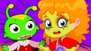 Halloween night song by Groovy The Martian | Educational cartoon for babies
