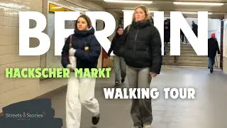 🎥 Walking Tour of Berlin Hackescher Markt | Bustling Streets & Historic Charm 🚶‍♂️🇩🇪