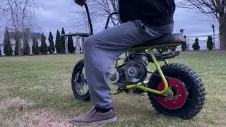 60s Bird Night Hawk Mini Bike Wheelies