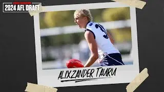 Alixzander Tauru - 2024 AFL Draft Prospect | Zero Hanger TV