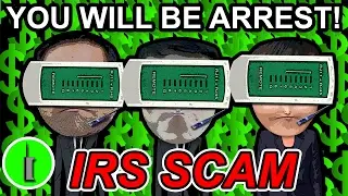The Dumbest IRS Scammer Script I've Ever Heard - The Hoax Hotel