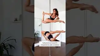 We kick off Mirrored Shapes with variations of Chopstick, Jade, Baby Snake, Meathook #poledance