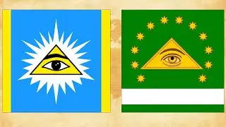 20 Flags with the Eye of Providence