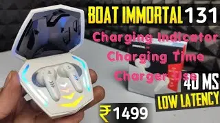 Boat Immotal131 : Charging Speed , Charging Time and charging adapter | Full review