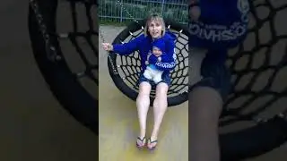 Качели паутинка