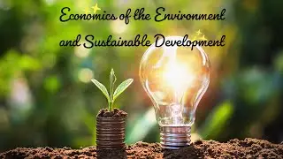 Economics of the Environment and Sustainable Development: Introductory Video | Project