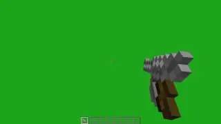 стрельба из пистолета (пистолет) гринскрин майнкрафт shooting gun green screen minecraft