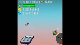 Hill Climb Racing Invisible Car 😂