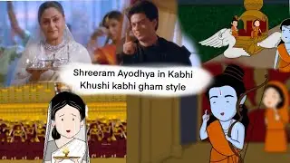 Shreeram returns Ayodhya (in kabhi Khushi kabhi gham version) 🥹💖